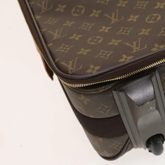 LOUIS VUITTON Monogram Pegas 55 suitcase M23294 LV Auth 117150 - Picture 4 of 16